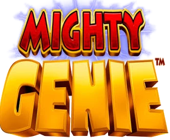 Mighty Genie slot logo